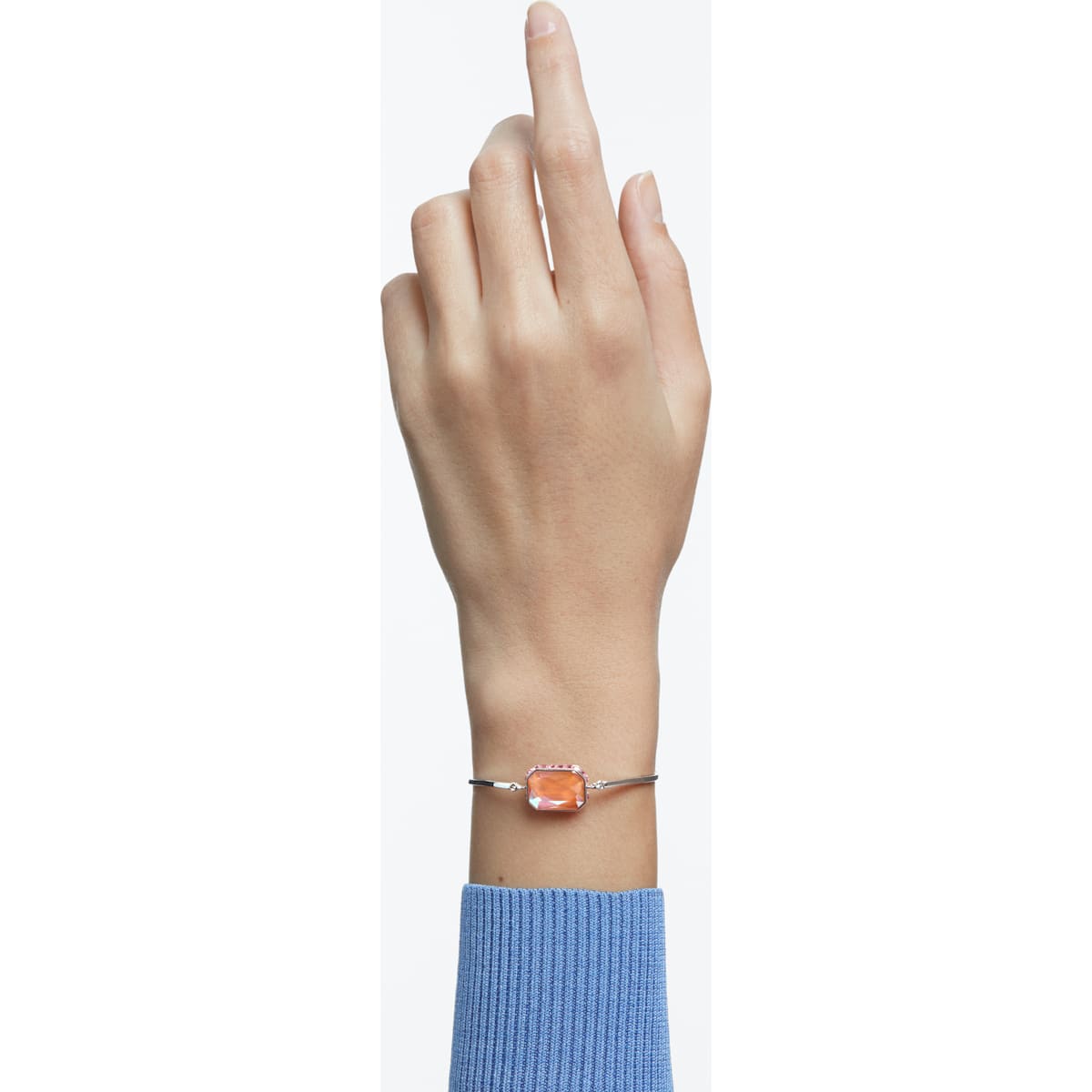 Swarovski - Orbita Armband, Kristall im Oktagon-Schliff, Mehrfarbig, Rhodiniert - CRYSTAL UNTERBERGER
