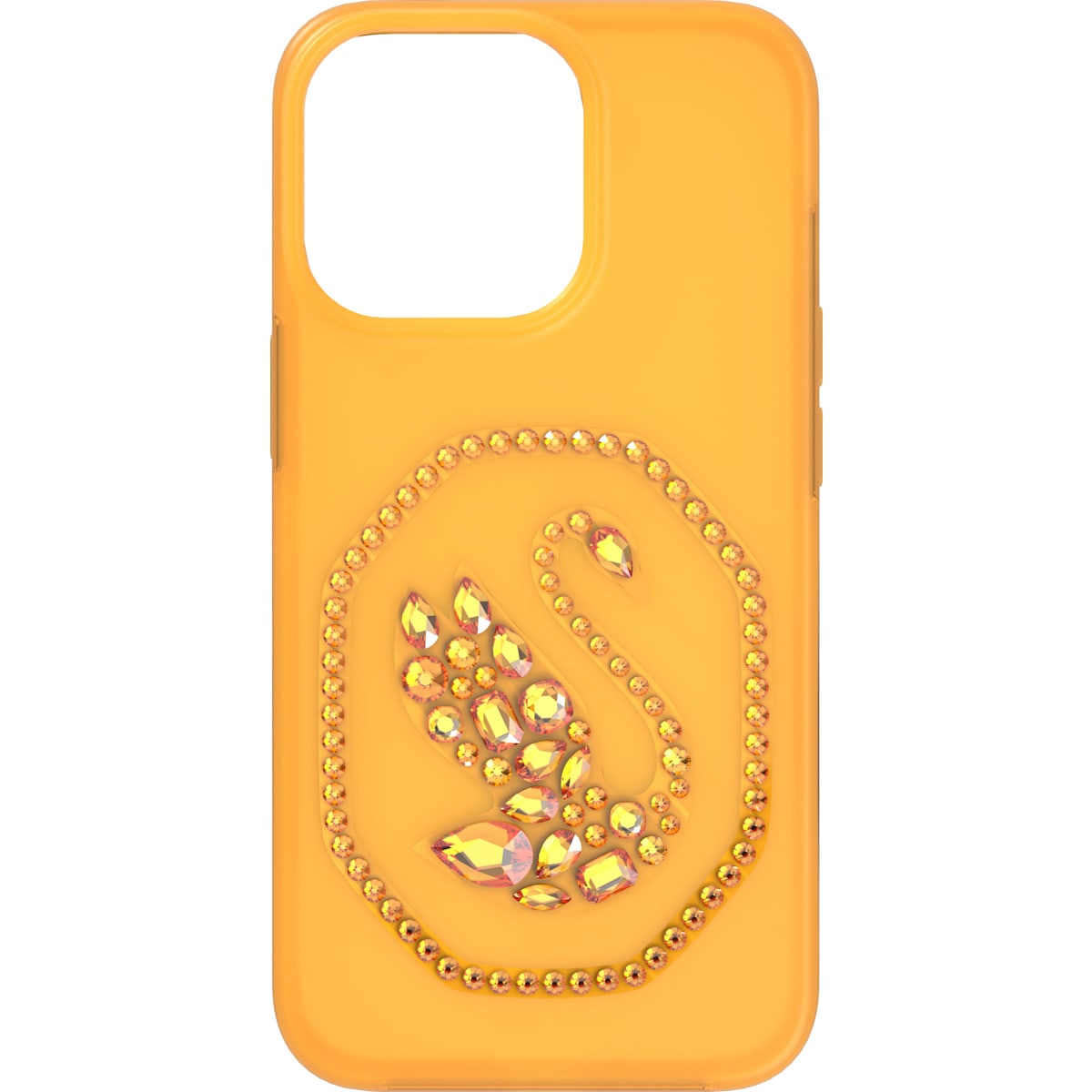 Swarovski - Smartphone Schutzhülle Schwan, iPhone® 13, Blau - CRYSTAL UNTERBERGER