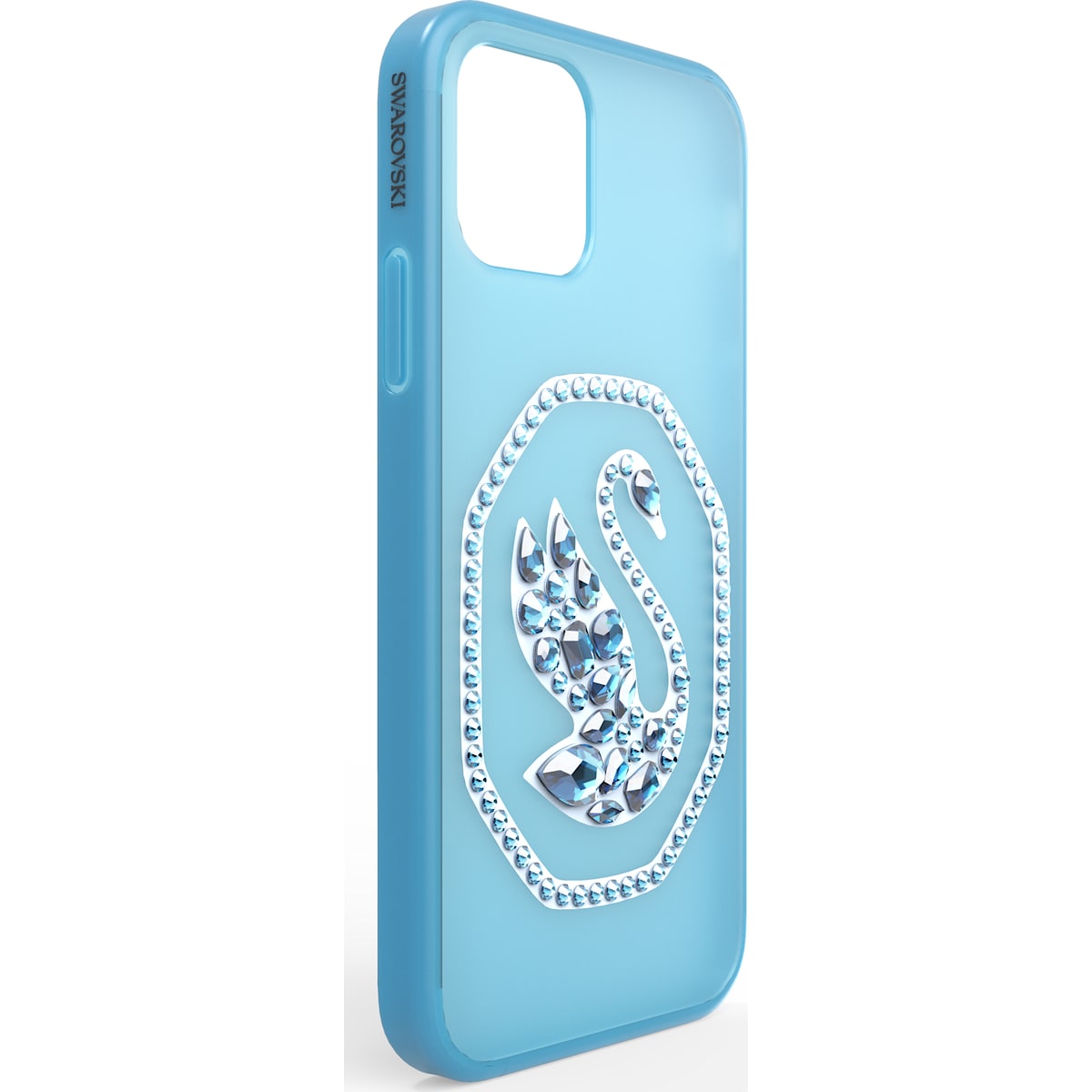 Swarovski - SIG003 Smartphone Schutzhülle, iPhone® 12/12 Pro, Blau - CRYSTAL UNTERBERGER