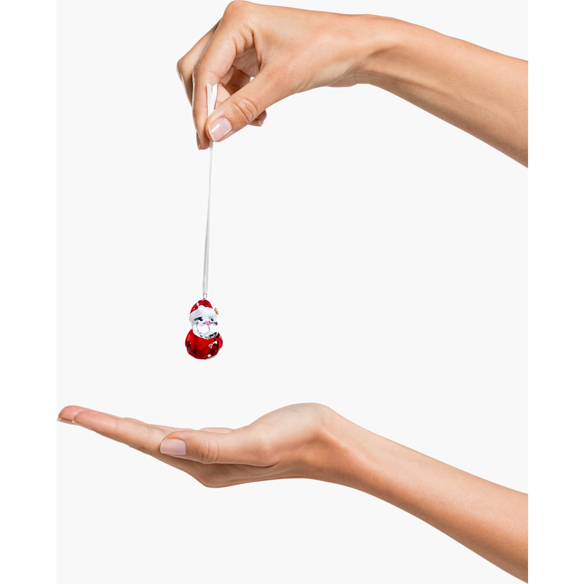 Swarovski - Schaukelnder Weihnachtsmann Ornament - CRYSTAL UNTERBERGER