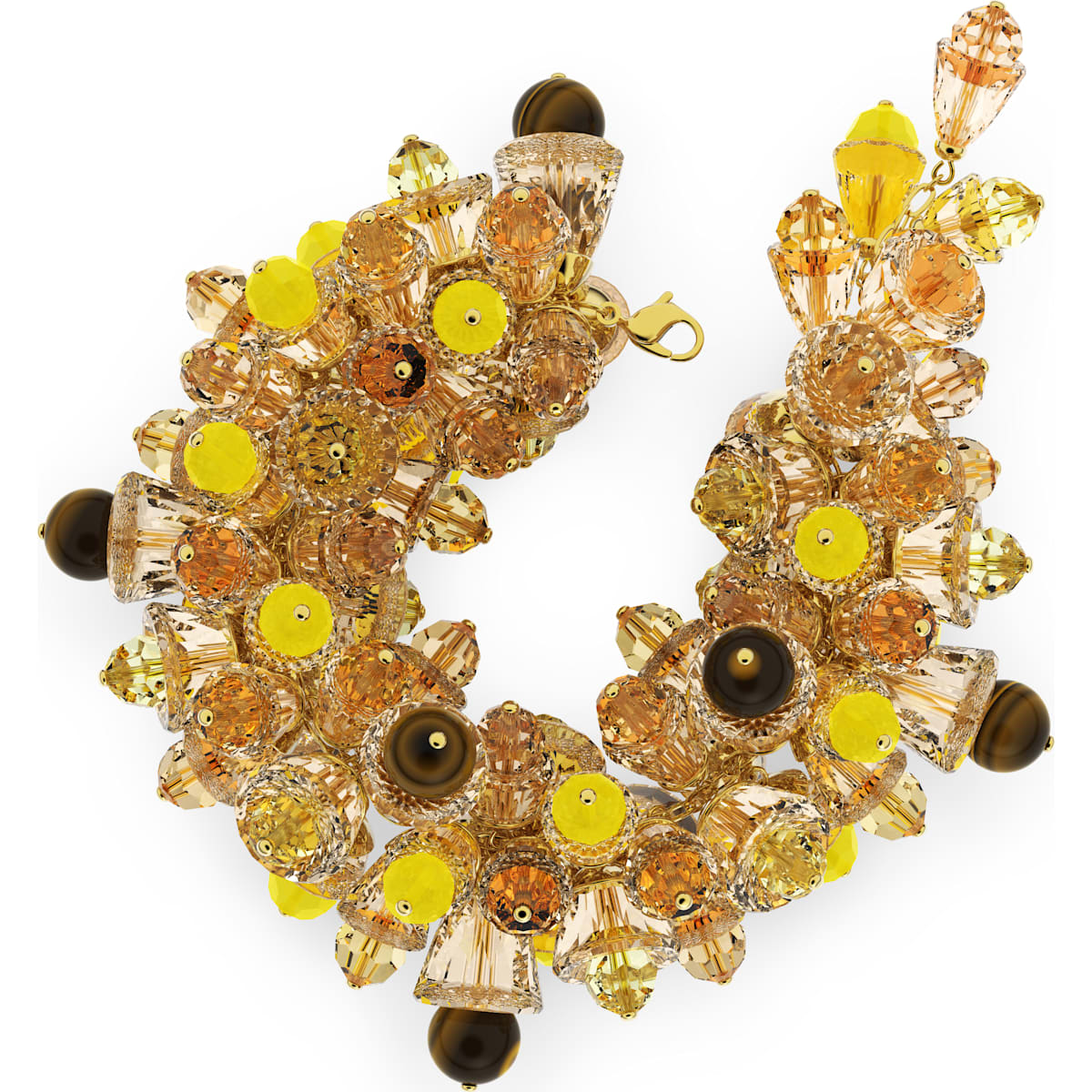 Swarovski - Somnia Armband, Mehrfarbig, Goldlegierungsschicht - CRYSTAL UNTERBERGER