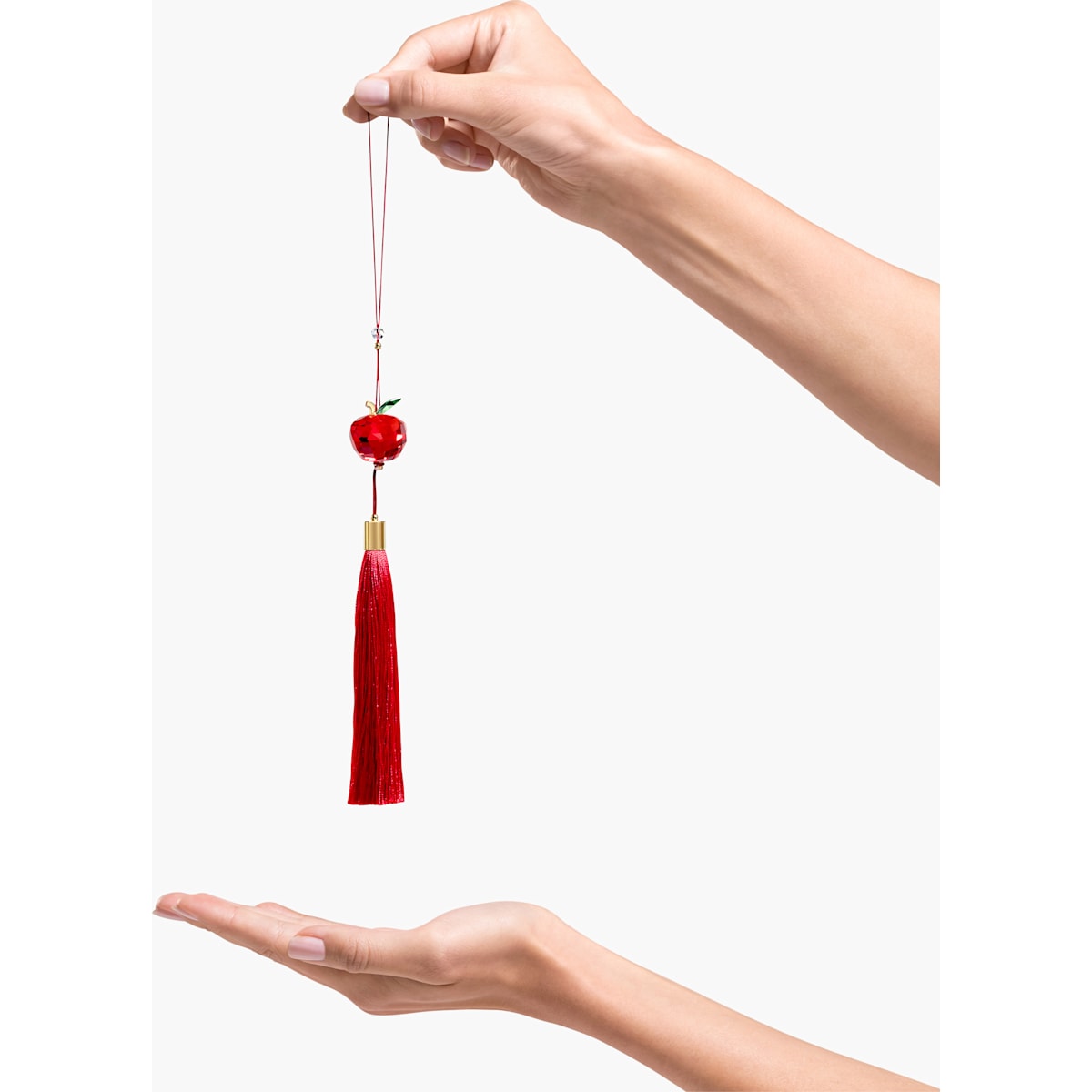 Swarovski - Roter Apfel Ornament - CRYSTAL UNTERBERGER