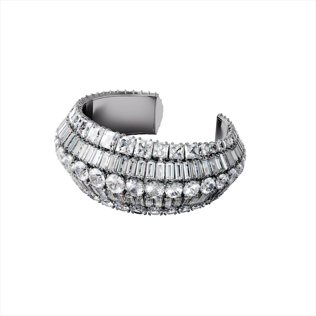 HYPERBOLA:CUFF L ROWS WHITE/RHS S