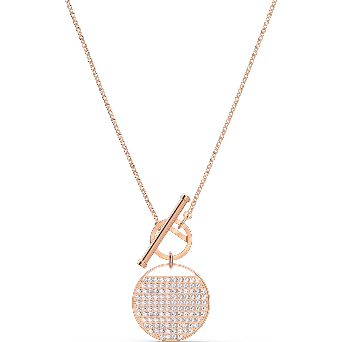 SS GINGER:NECKLACE T BAR CRY/ROS