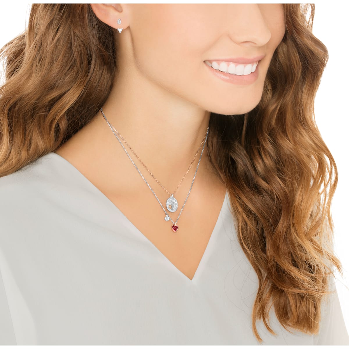 Swarovski - Crystal Wishes Set Anhänger, Mehrfarbig, Metallmix - CRYSTAL UNTERBERGER