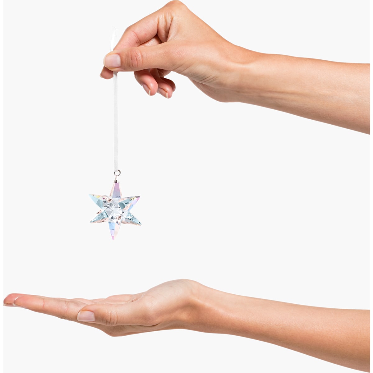 Swarovski - Stern Ornament, Shimmer, Mittel - CRYSTAL UNTERBERGER