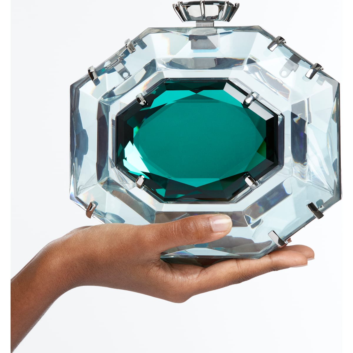 Swarovski - Tasche, Grün - CRYSTAL UNTERBERGER