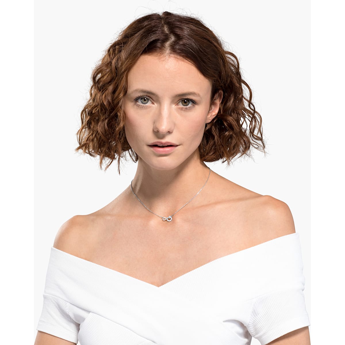 Swarovski - SS SWA INFINITY:HALSKETTE H CRY/CZWH/RHS - CRYSTAL UNTERBERGER