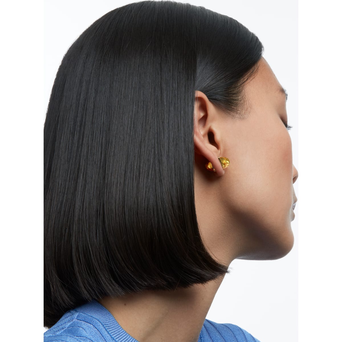 Swarovski - Lucent Ear Cuff, Einzeln, Magnetisch, Goldlegierungsschicht - CRYSTAL UNTERBERGER