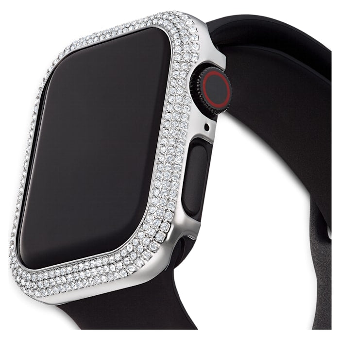 Swarovski - Sparkling Gehäuserahmen passend zur Apple Watch ® , 40 mm, Schwarz - CRYSTAL UNTERBERGER