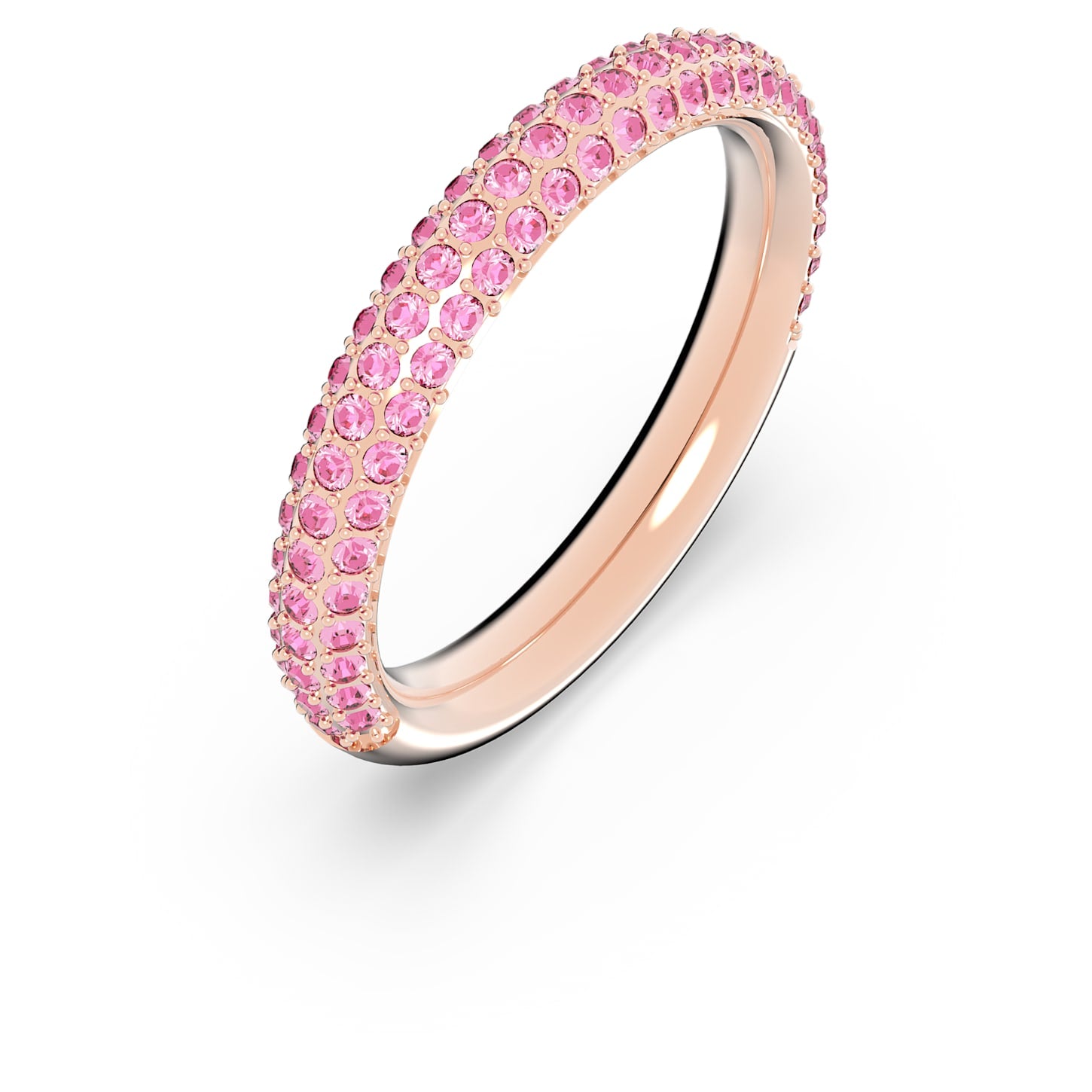 Swarovski - Stone Ring Rosa, Roségold-Legierungsschicht - CRYSTAL UNTERBERGER
