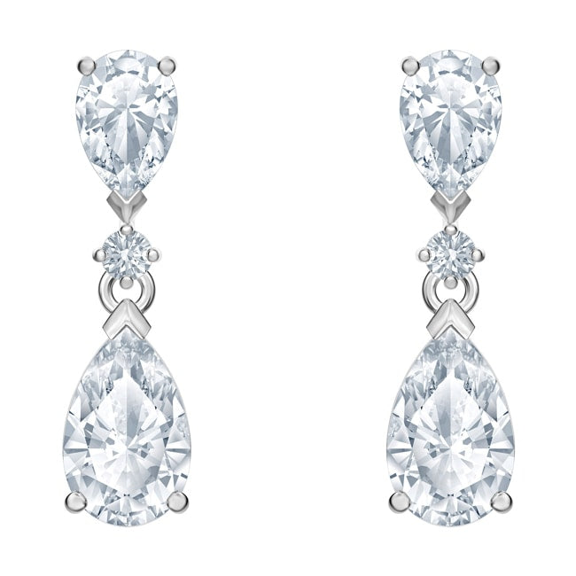 Swarovski - PALACE OHRSTECKER DROP CZWH/RHS - CRYSTAL UNTERBERGER