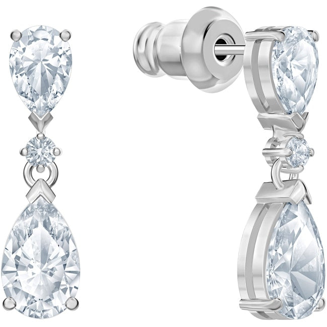 Swarovski - PALACE OHRSTECKER DROP CZWH/RHS - CRYSTAL UNTERBERGER