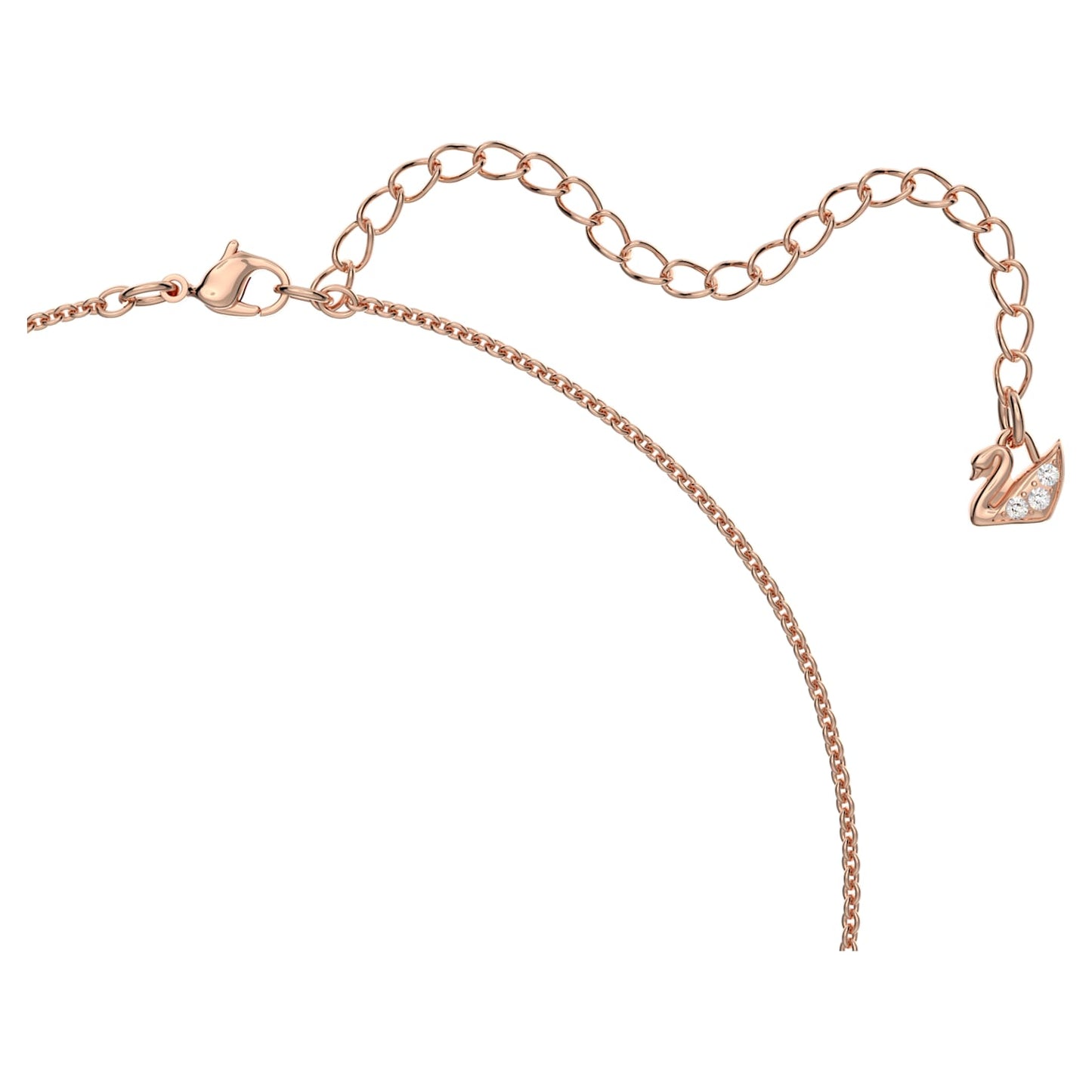 Swarovski - Teddy Anhänger Rosa, Roségold-Legierungsschicht - CRYSTAL UNTERBERGER