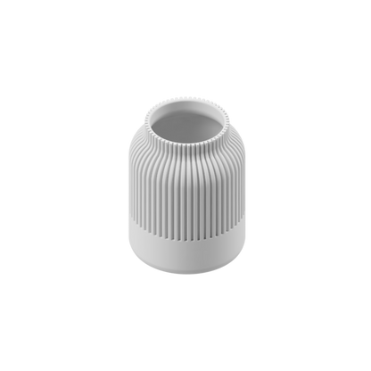 Deko Vase Rosalp - weiß