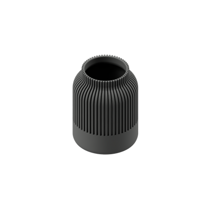 Deko Vase Rosalp - grau