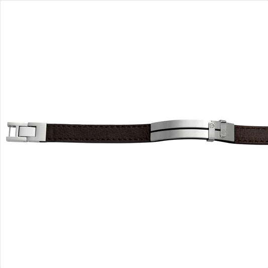 Lederarmband braun - CRYSTAL UNTERBERGER