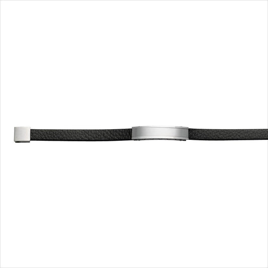 Lederarmband schwarz