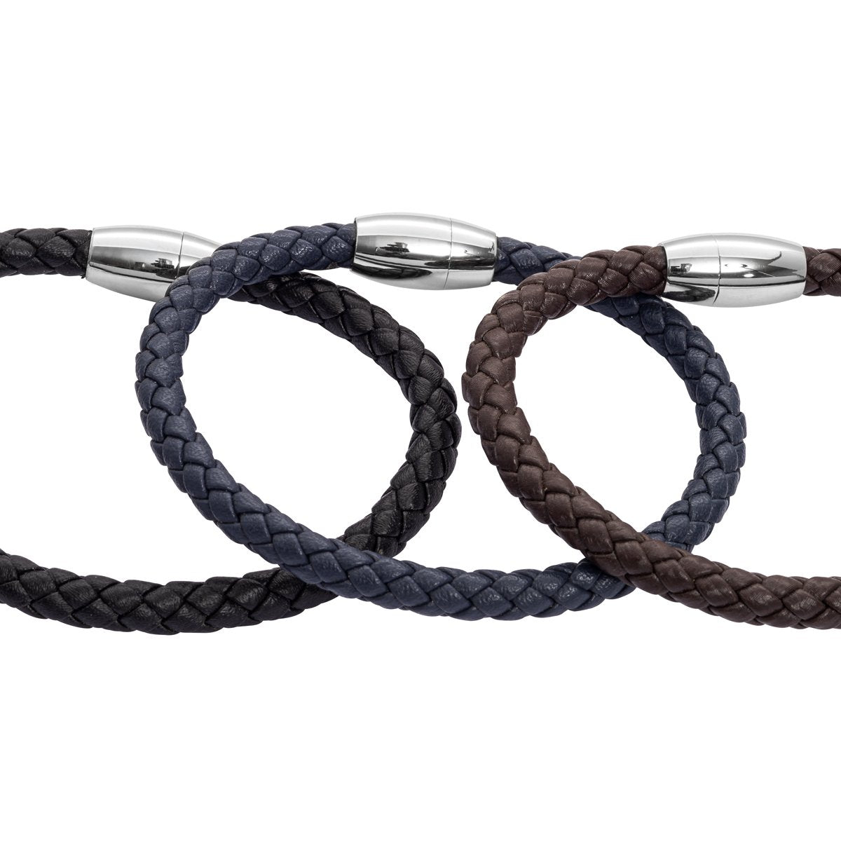 Auranto - Lederarmband schwarz - CRYSTAL UNTERBERGER