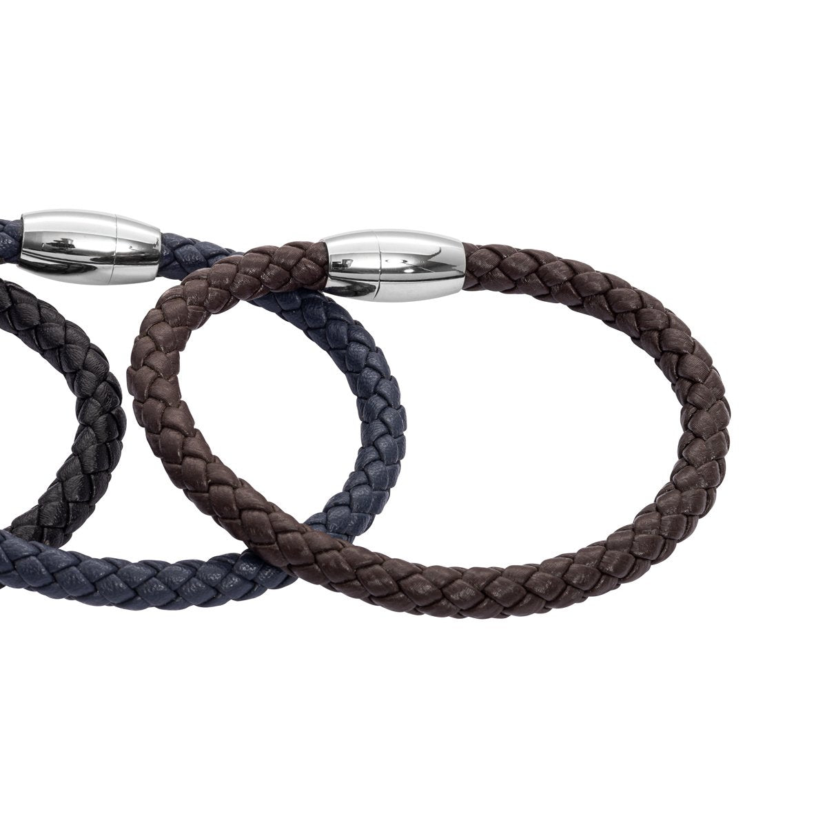 Auranto - Lederarmband schwarz - CRYSTAL UNTERBERGER