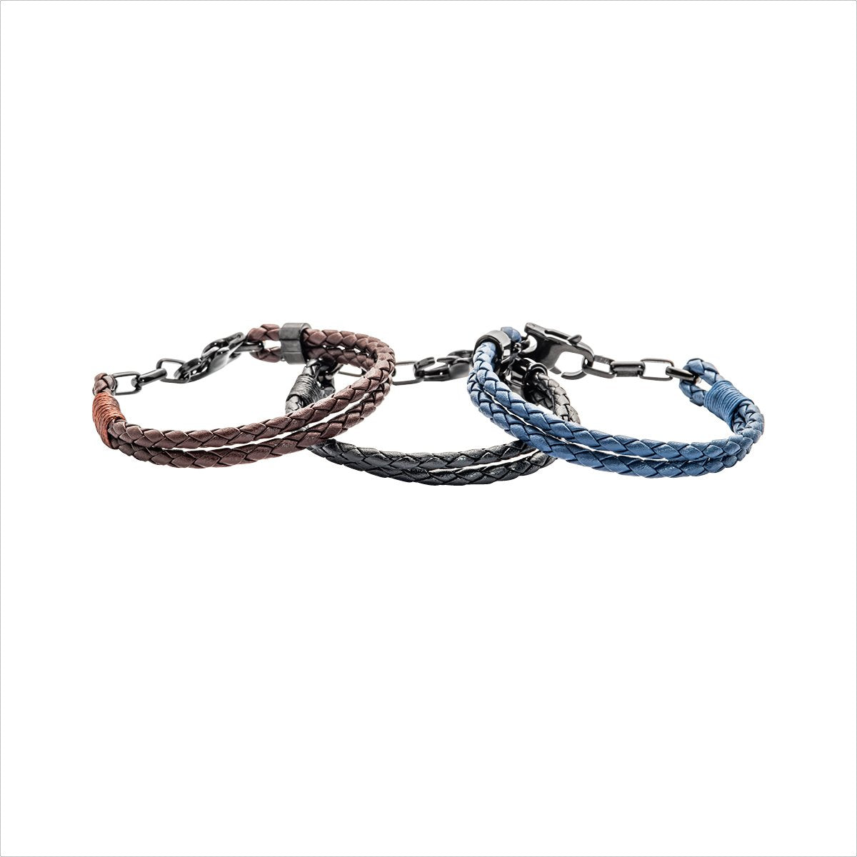 Auranto - Lederarmband schwarz - CRYSTAL UNTERBERGER