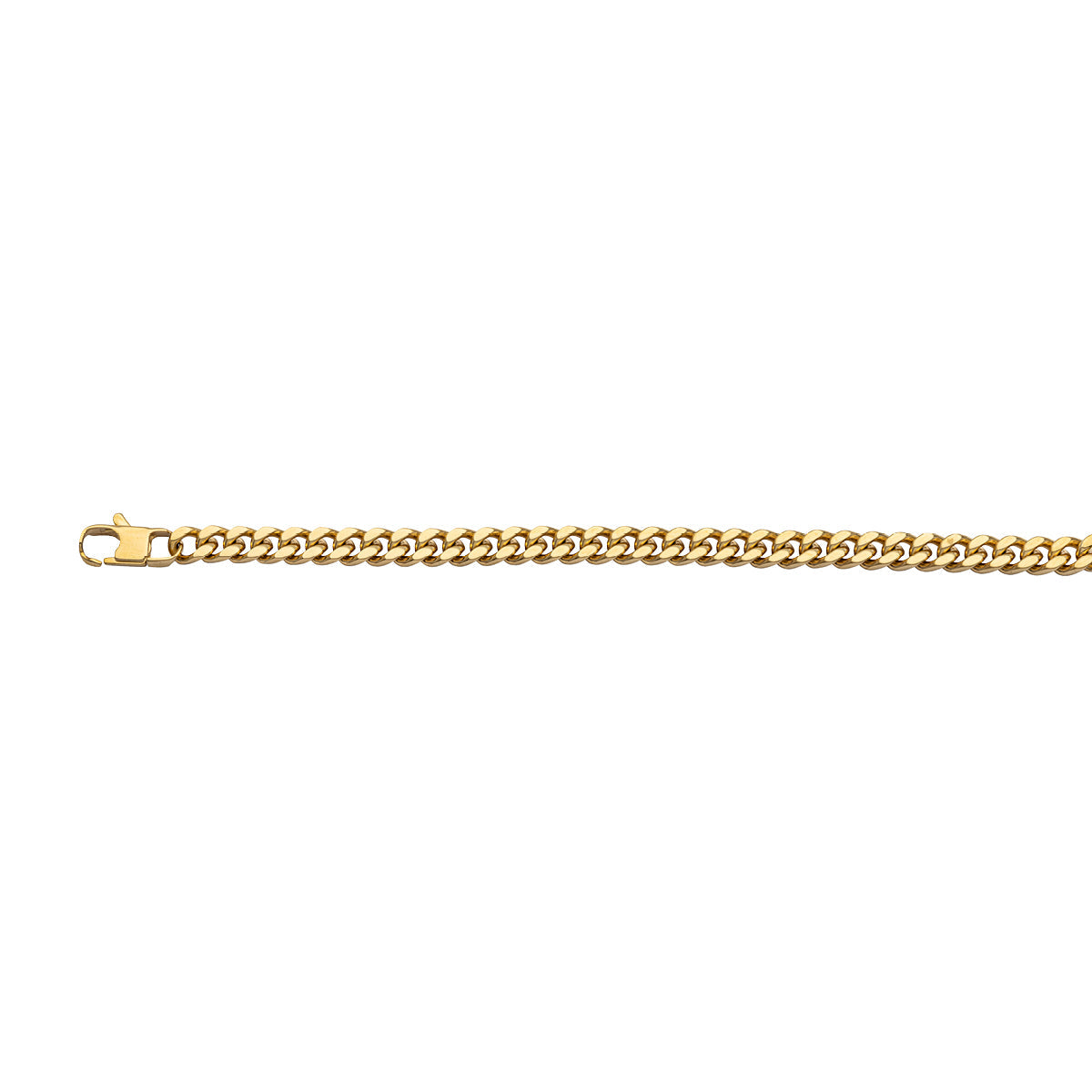 Auranto - Stahlarmband Panzer 8.3gold 22cm - CRYSTAL UNTERBERGER