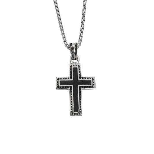 Stahlcollier Kreuz