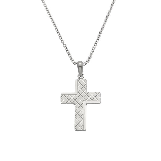 Stahlcollier Kreuz