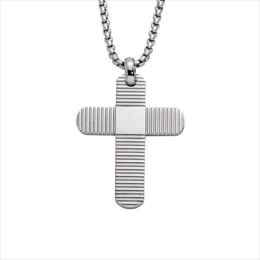 Stahlcollier Kreuz