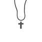 Auranto - Stahlcollier Kreuz - CRYSTAL UNTERBERGER