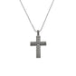Auranto - Stahlcollier Kreuz - CRYSTAL UNTERBERGER