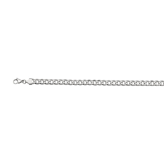 Auranto - Stahlkette Panzer 7.8 matt 55cm - CRYSTAL UNTERBERGER