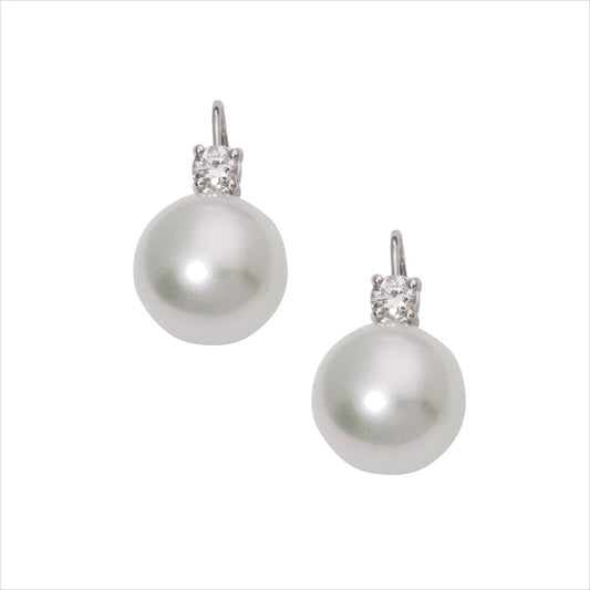 Silberohrschmuck Zuchtperle 10.0