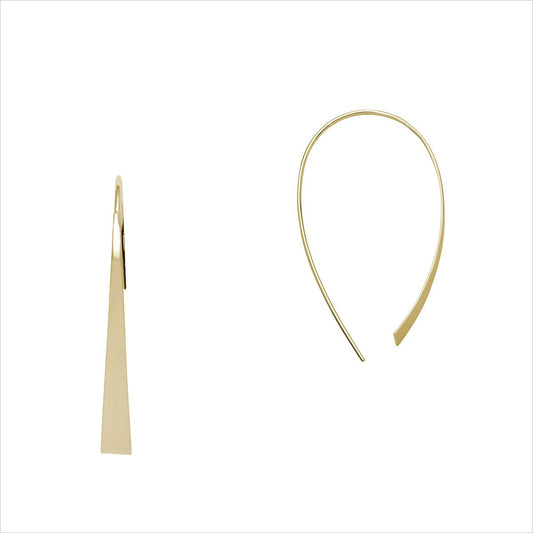 Silberohrschmuck gold - CRYSTAL UNTERBERGER