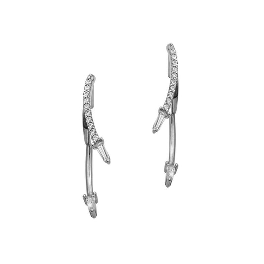 Silberohrschmuck