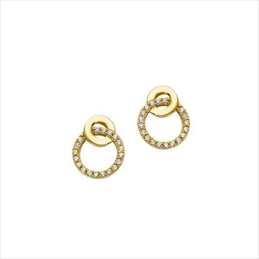Silberohrschmuck gold