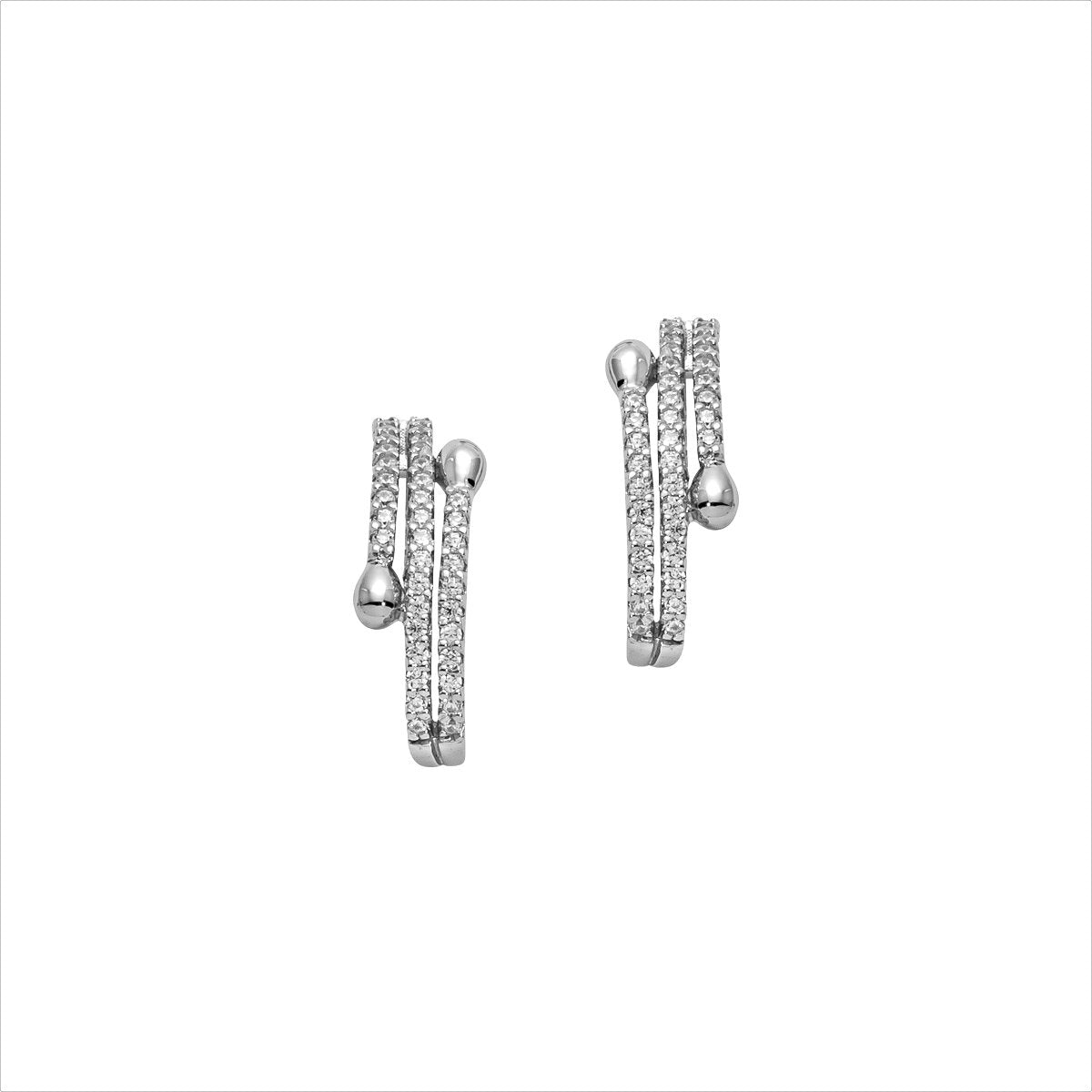Silberohrschmuck