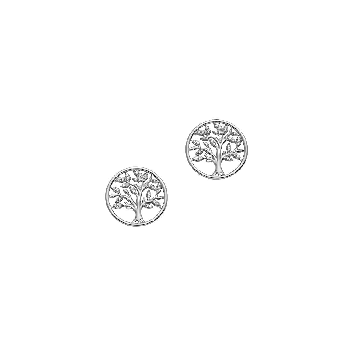 Silberohrschmuck Lebensbaum