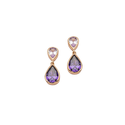 Auranto - Silberohrschmuck Farbig - CRYSTAL UNTERBERGER