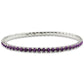 CRYSTALP - ricarda square bracelet3mm 18,5cm elastic - CRYSTAL UNTERBERGER