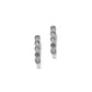 Silbercreole silber-blau - CRYSTAL UNTERBERGER