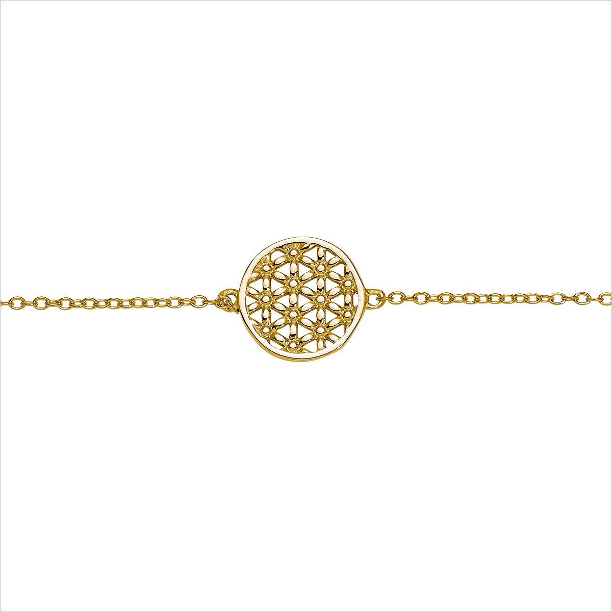 Auranto - Silberarmband Blume des Lebens - CRYSTAL UNTERBERGER
