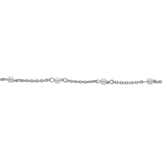 Auranto - Silberarmband Perle - CRYSTAL UNTERBERGER