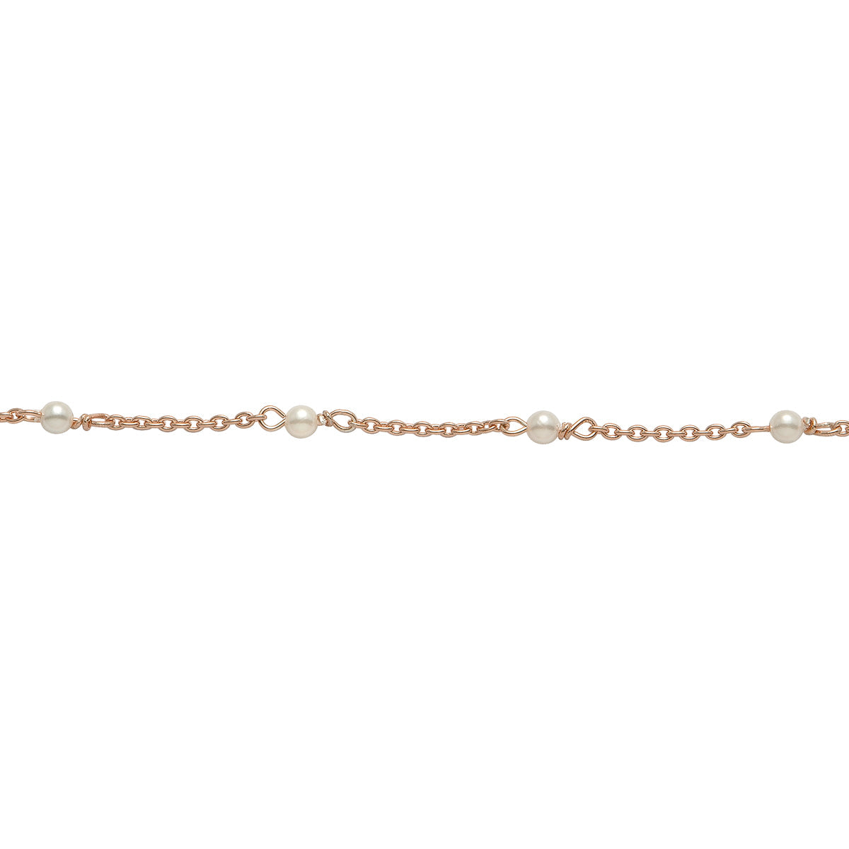 Auranto - Silberarmband Perle rosé - CRYSTAL UNTERBERGER