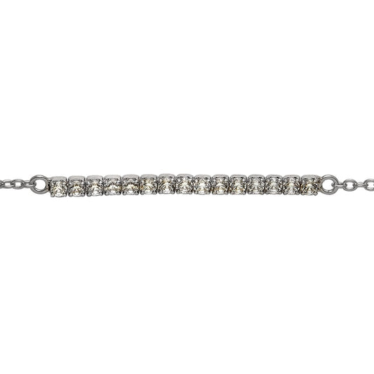 Silberarmband silber/weiß