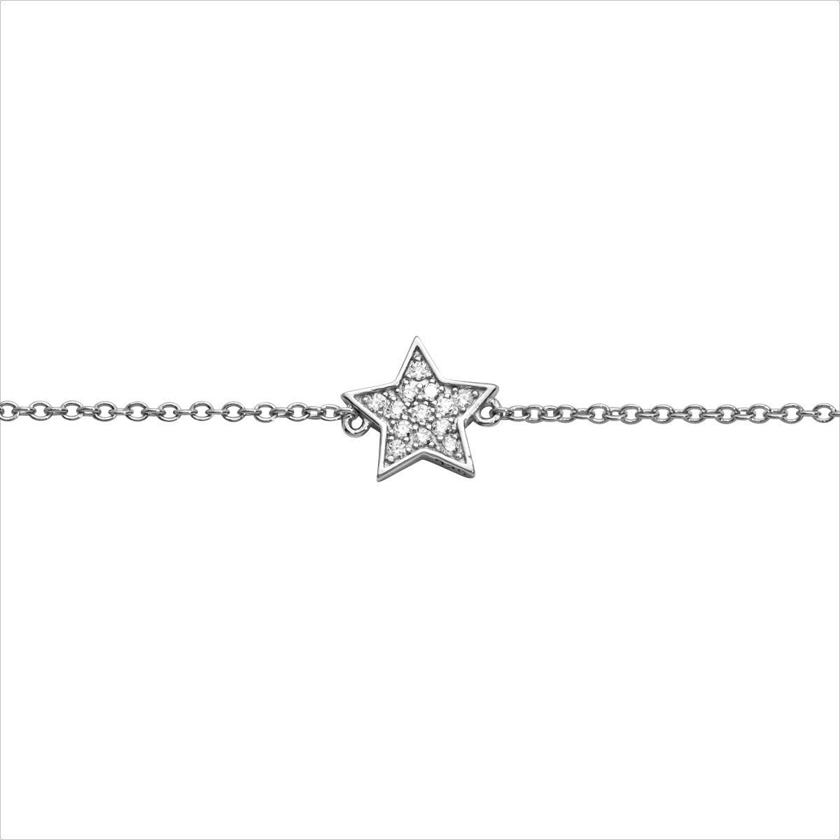 Auranto - Silberarmband Stern - CRYSTAL UNTERBERGER