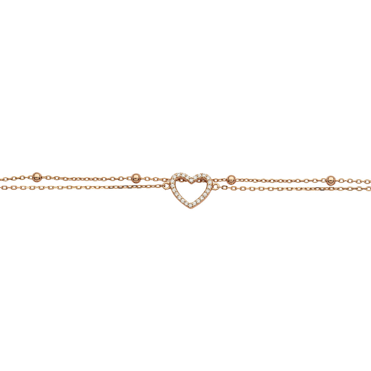 Auranto - Silberarmband rosé - CRYSTAL UNTERBERGER