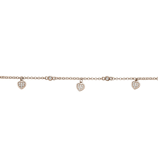 Auranto - Silberarmband rosé - CRYSTAL UNTERBERGER