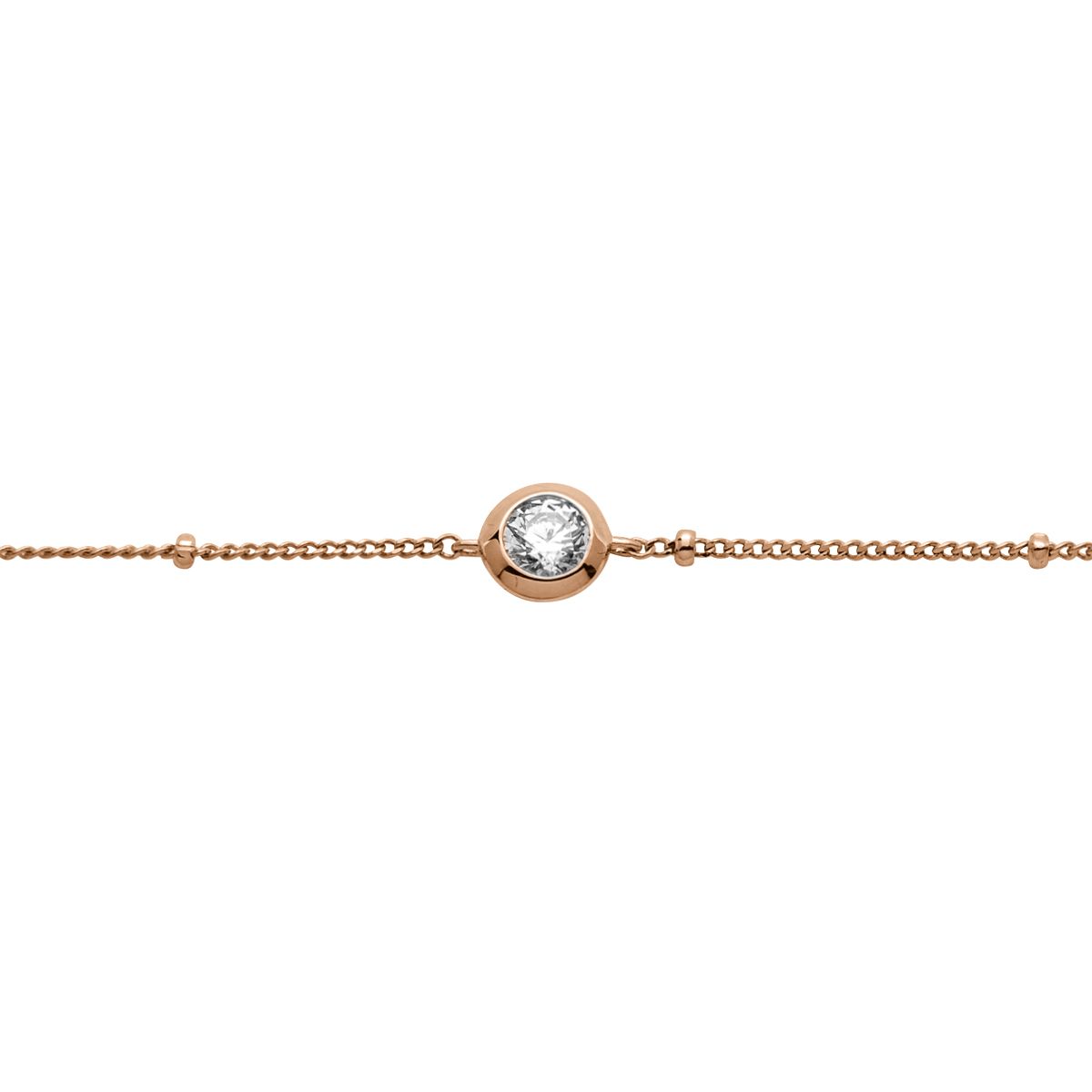 Silberarmband rosé - CRYSTAL UNTERBERGER