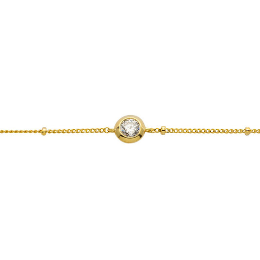 Silberarmband gold - CRYSTAL UNTERBERGER